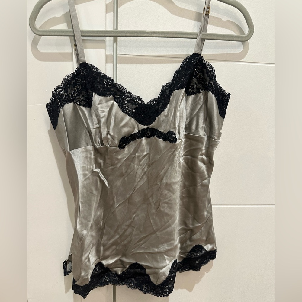 VINTAGE express satin cami tank